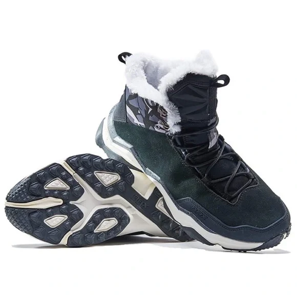 Snow Boots Hiking , Fully Fur Lined High Top